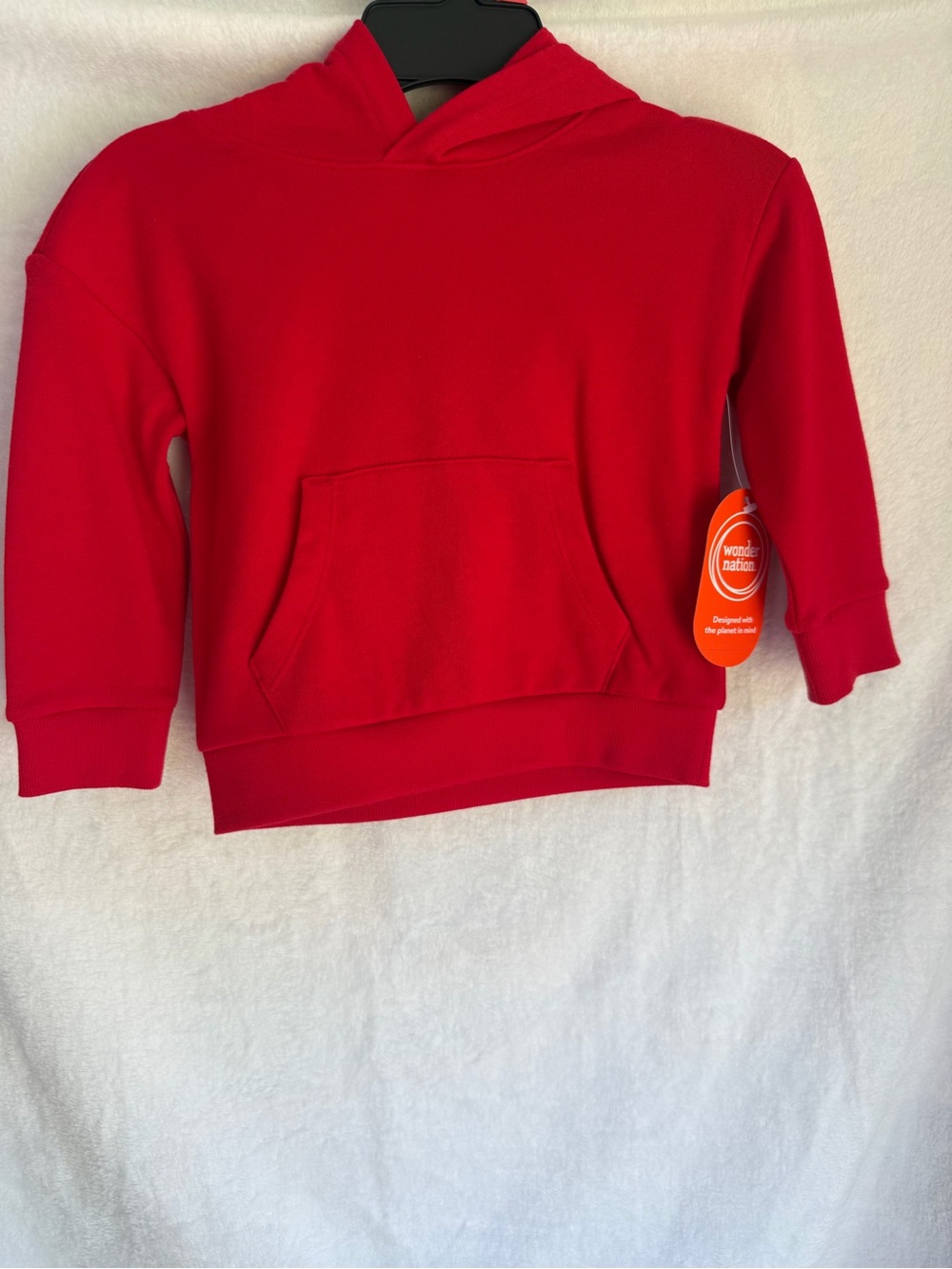 wonder nation Red Kids Hoodie Sweatshirt